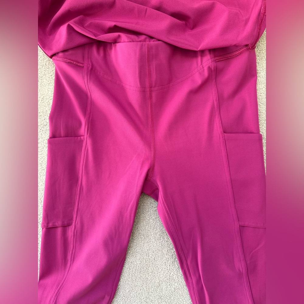 NEW - Lululemon 2-in-1 HR Tennis Skirt Tight 25" - Magenta Purple - Picture 4 of 8